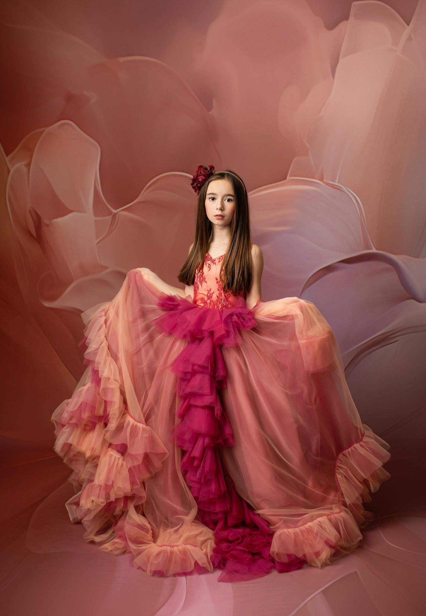 Sheer Romance Soft Petals