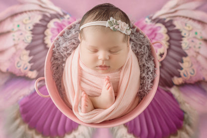 Shimmering Bronzed Feathers - Petite