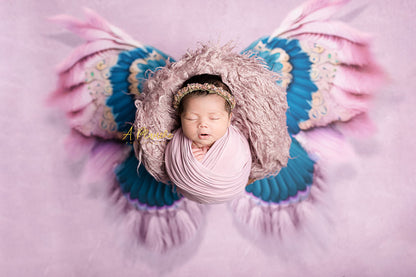 Shimmering Claudina Feathers - Petite