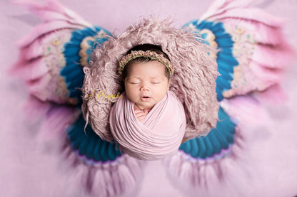 Shimmering Claudina Feathers - Petite