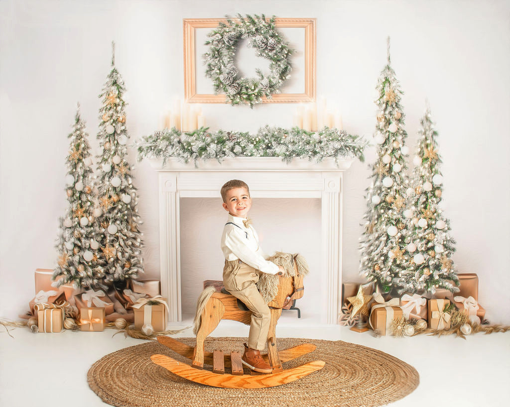 Simple Christmas Mantle