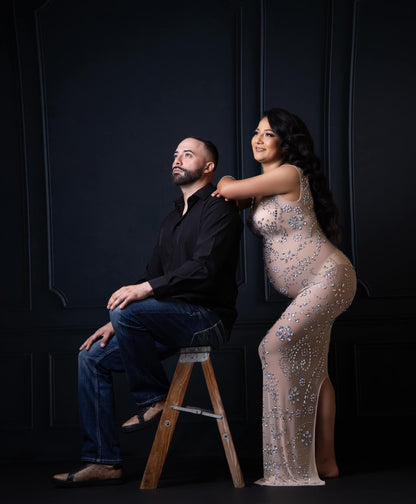 Simple Matte Black Wall