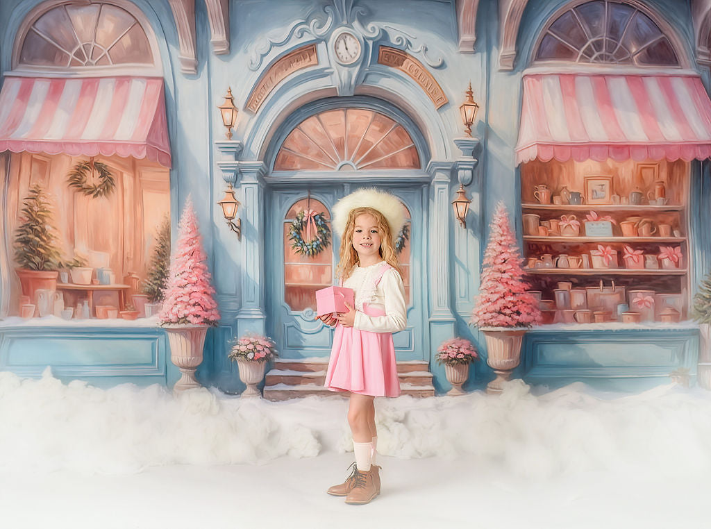 Snow-Kissed Winter Market - With Sweep Option