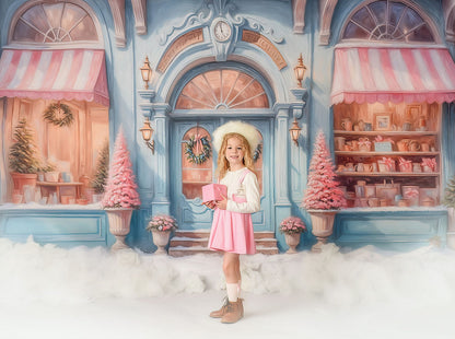 Snow-Kissed Winter Market - With Sweep Option