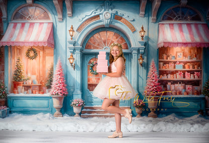 Snow-Kissed Winter Market - With Sweep Option