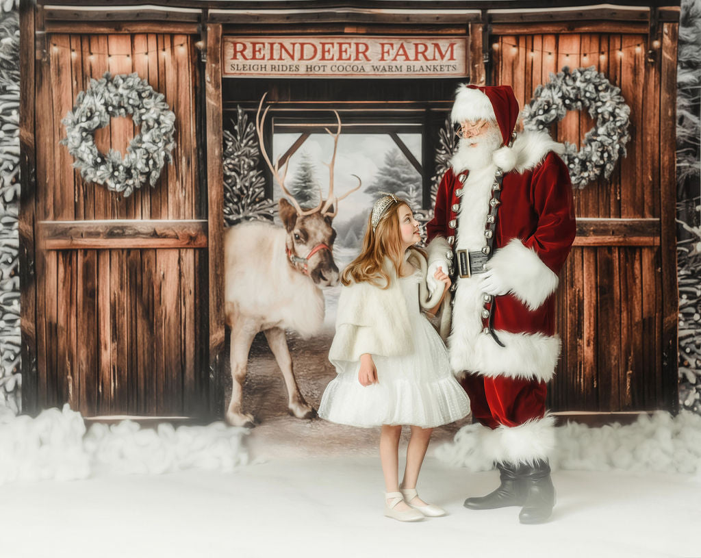 Snowy Mountain Reindeer Farm - With Reindeer - 2pc Room