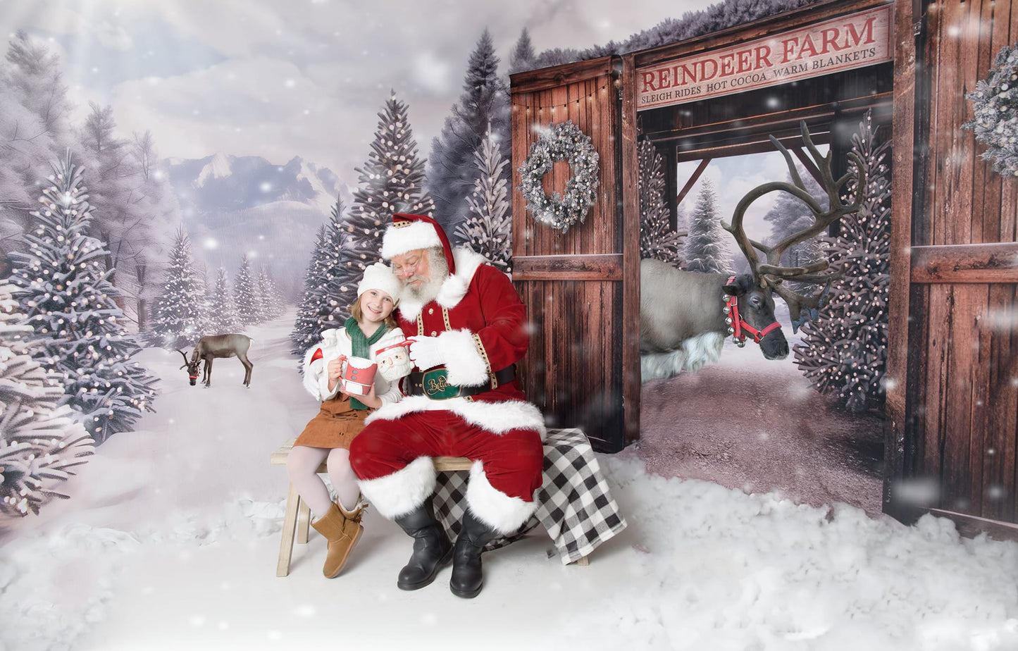 Snowy Mountain Reindeer Farm - No Reindeer - 2pc Room