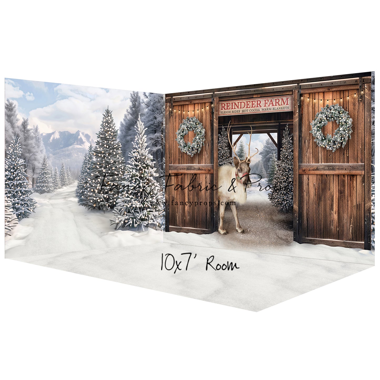 Snowy Mountain Reindeer Farm - With Reindeer - Room