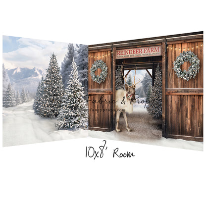 Snowy Mountain Reindeer Farm - With Reindeer - 2pc Room