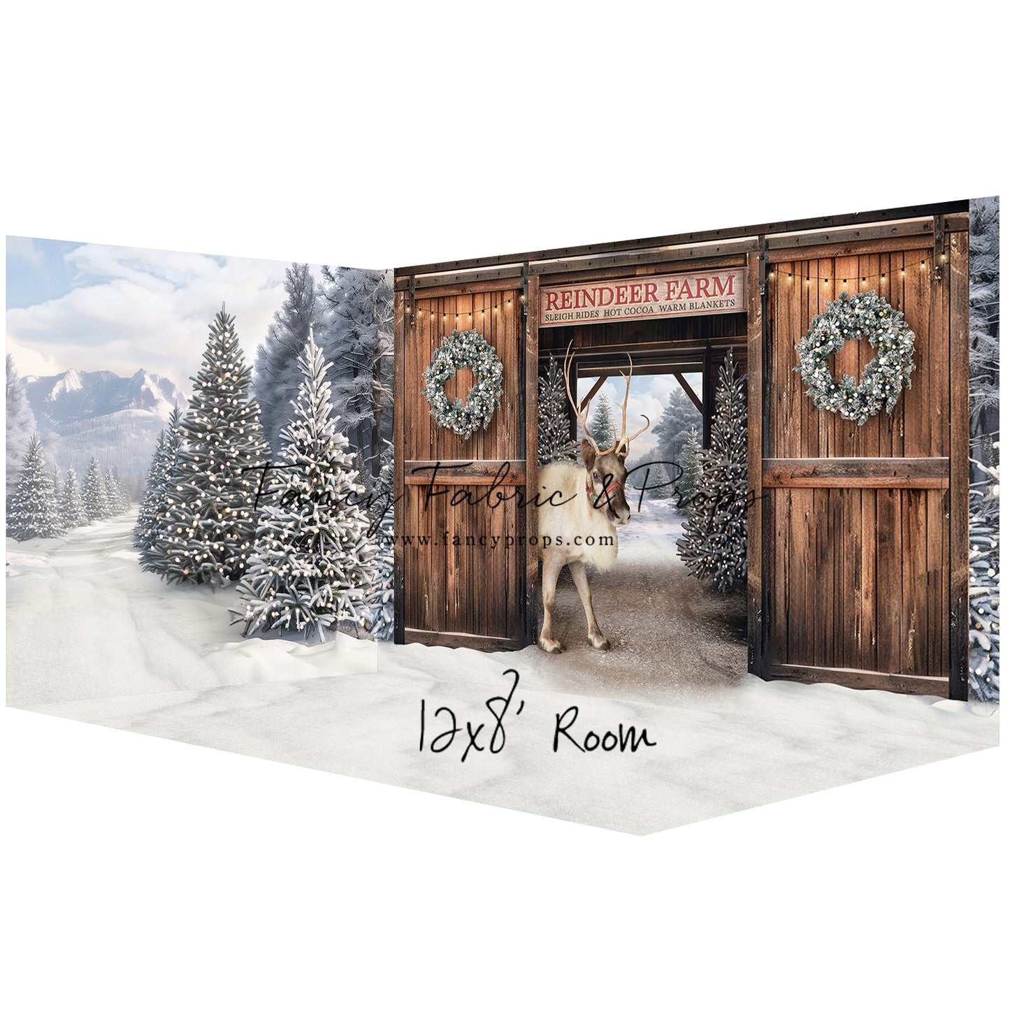 Snowy Mountain Reindeer Farm - With Reindeer - Room