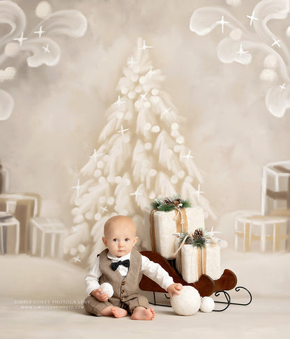 Snowy Shimmer - with Sweep Option