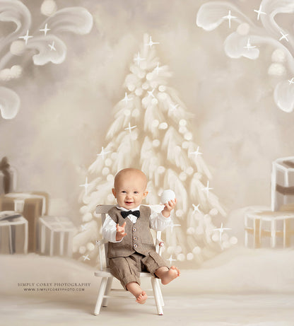 Snowy Shimmer - with Sweep Option