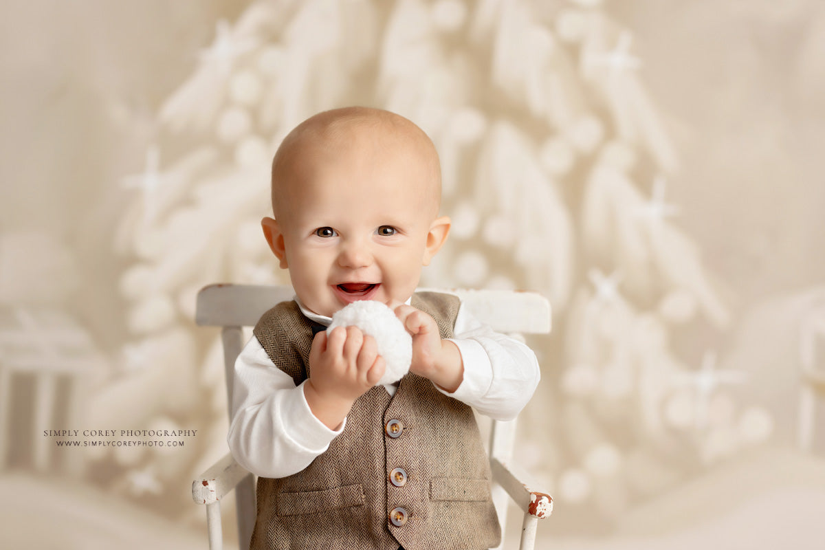 Snowy Shimmer - with Sweep Option