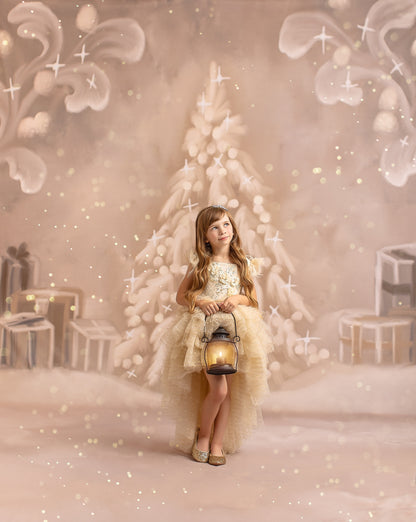 Snowy Shimmer - with Sweep Option