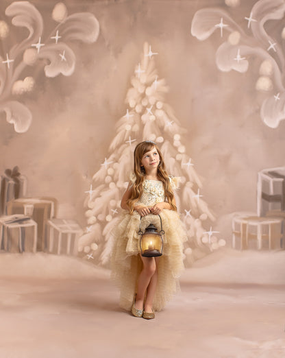 Snowy Shimmer - with Sweep Option