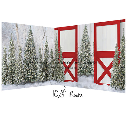 Snowy Tree Farm Entry - 2pc Room