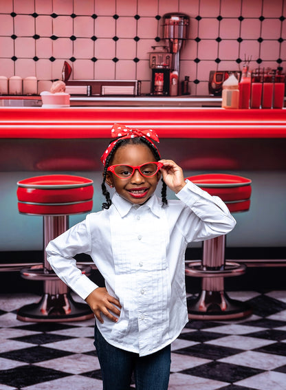 Soda Pop & Sock Hop Diner - With Sweep Option