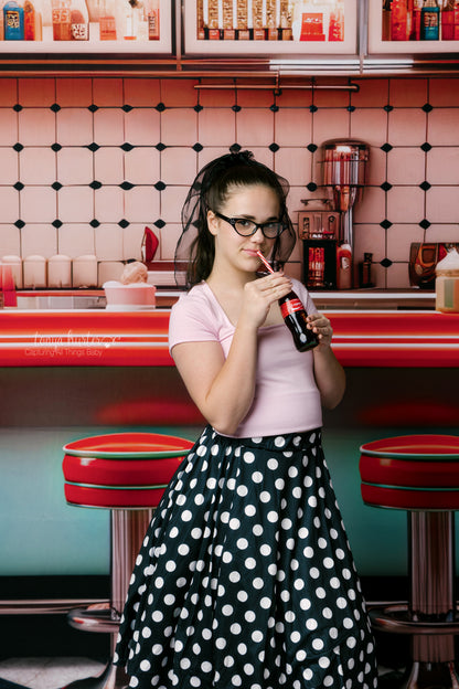 Soda Pop & Sock Hop Diner - With Sweep Option