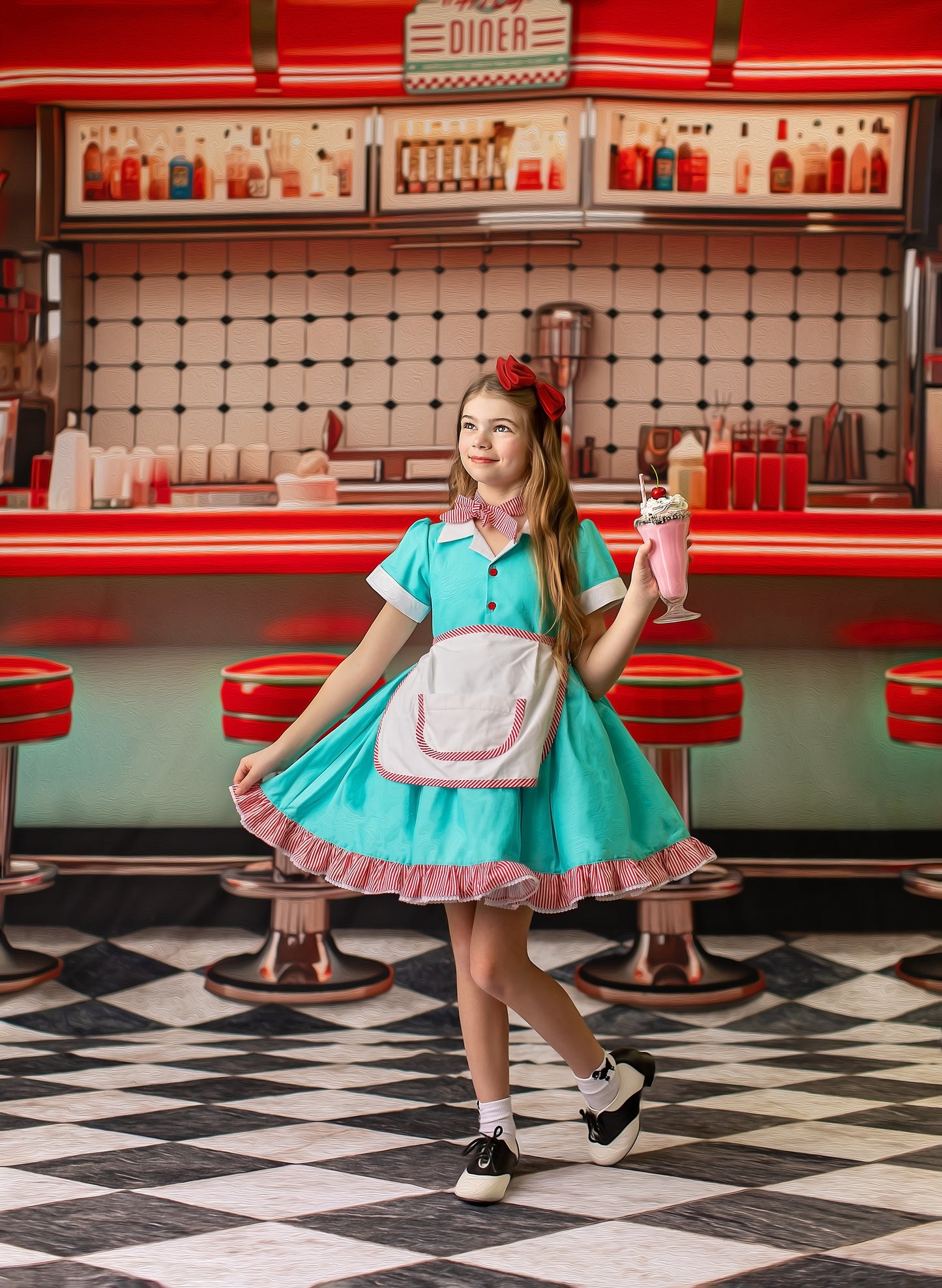 Soda Pop & Sock Hop Diner  - 2 pc Room