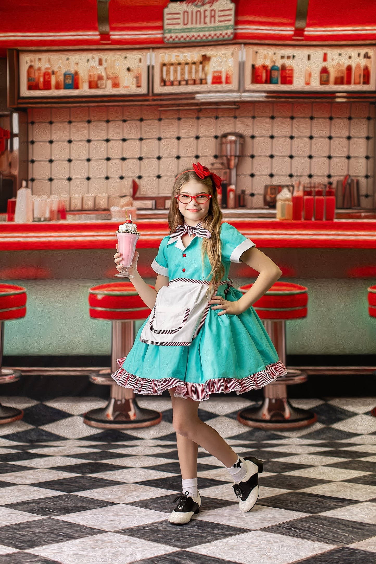Soda Pop & Sock Hop Diner  - 2pc Set