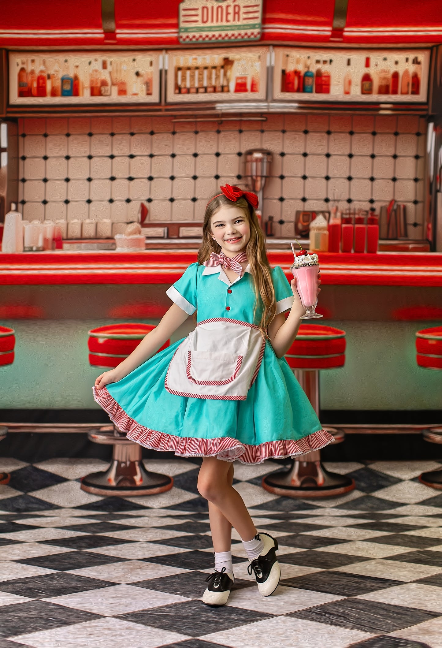 Soda Pop & Sock Hop Diner  - 2 pc Room