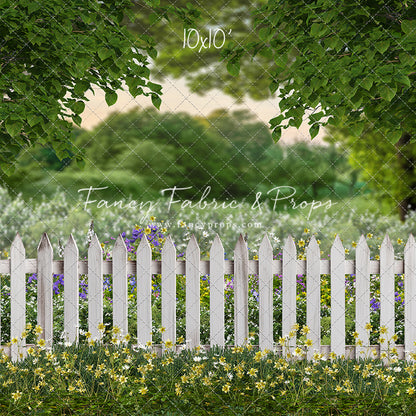 Splendid Spring Pickett Fence