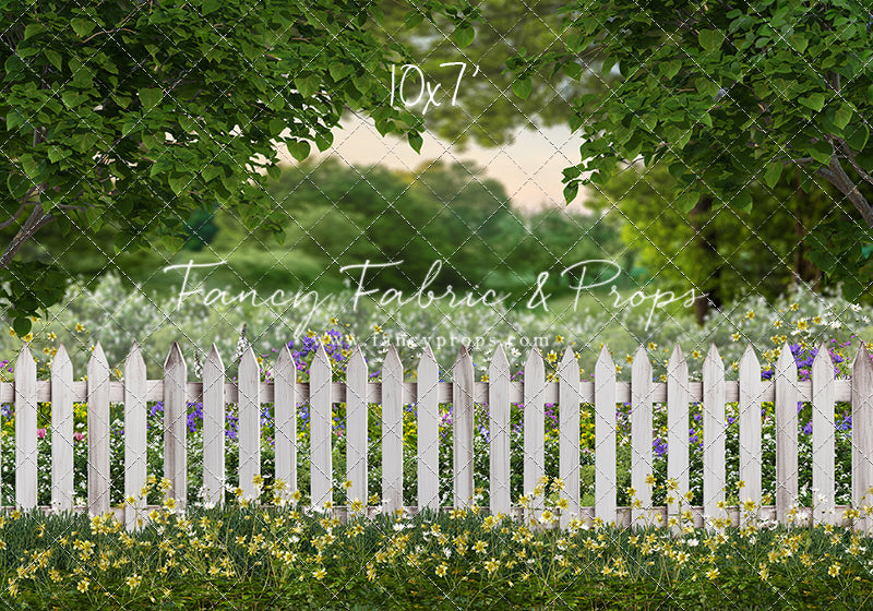 Splendid Spring Pickett Fence