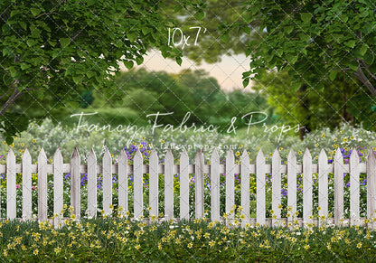 Splendid Spring Pickett Fence