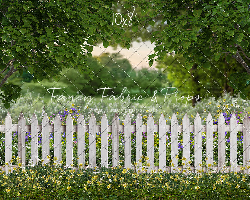 Splendid Spring Pickett Fence