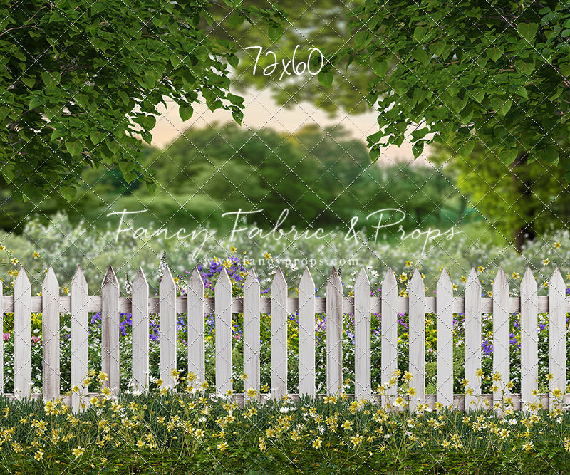 Splendid Spring Pickett Fence