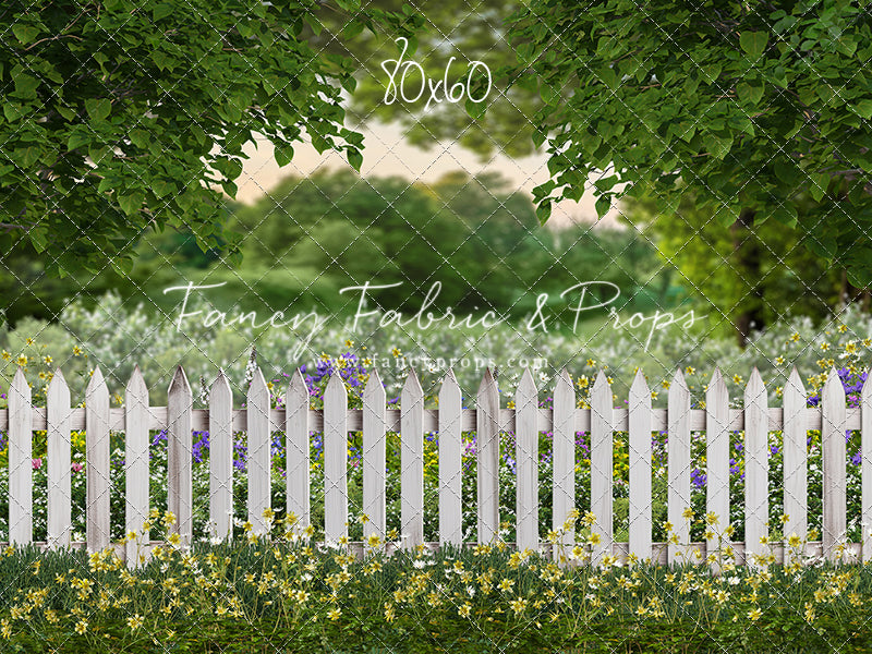 Splendid Spring Pickett Fence
