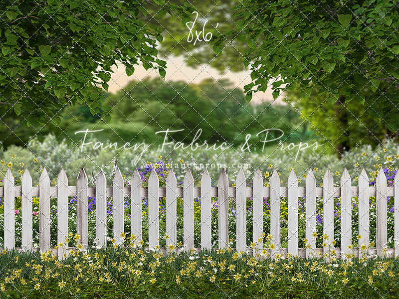 Splendid Spring Pickett Fence