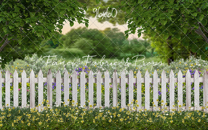 Splendid Spring Pickett Fence