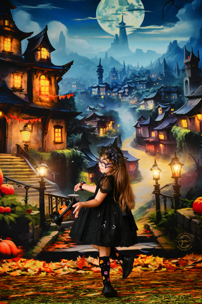 Spooky Town- No Lights - With Sweep Option