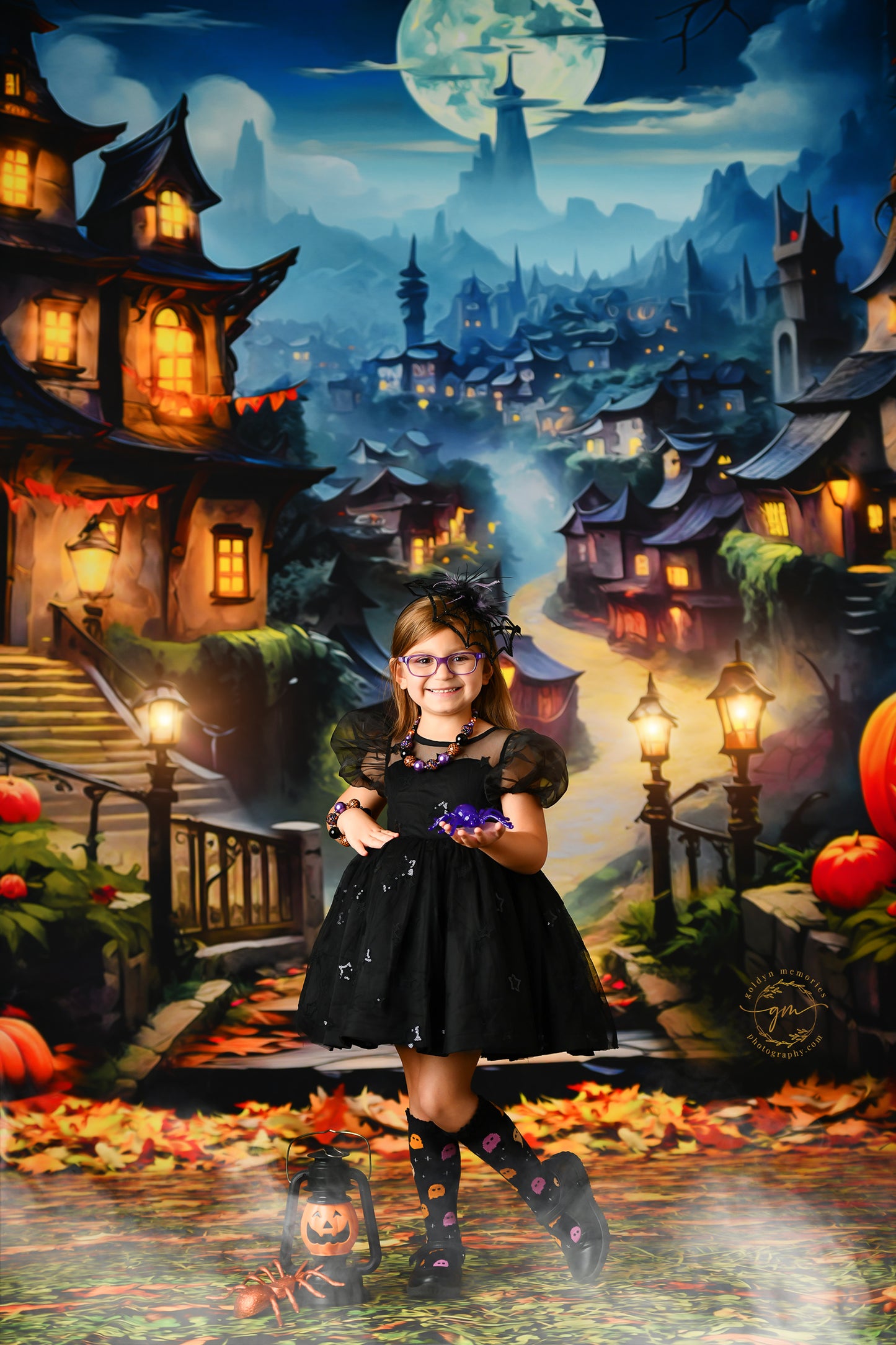 Spooky Town- No Lights - With Sweep Option