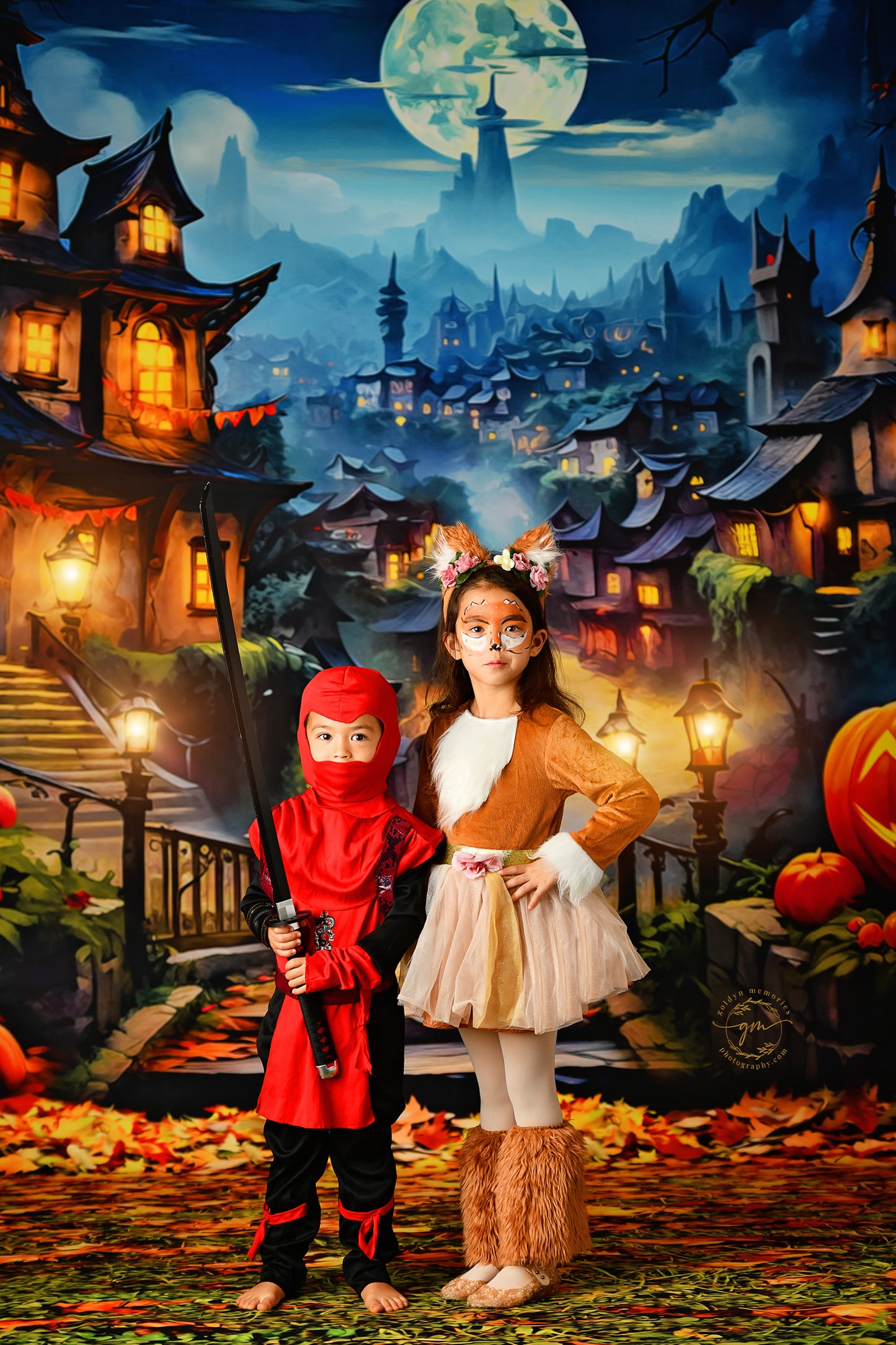 Spooky Town- No Lights - With Sweep Option