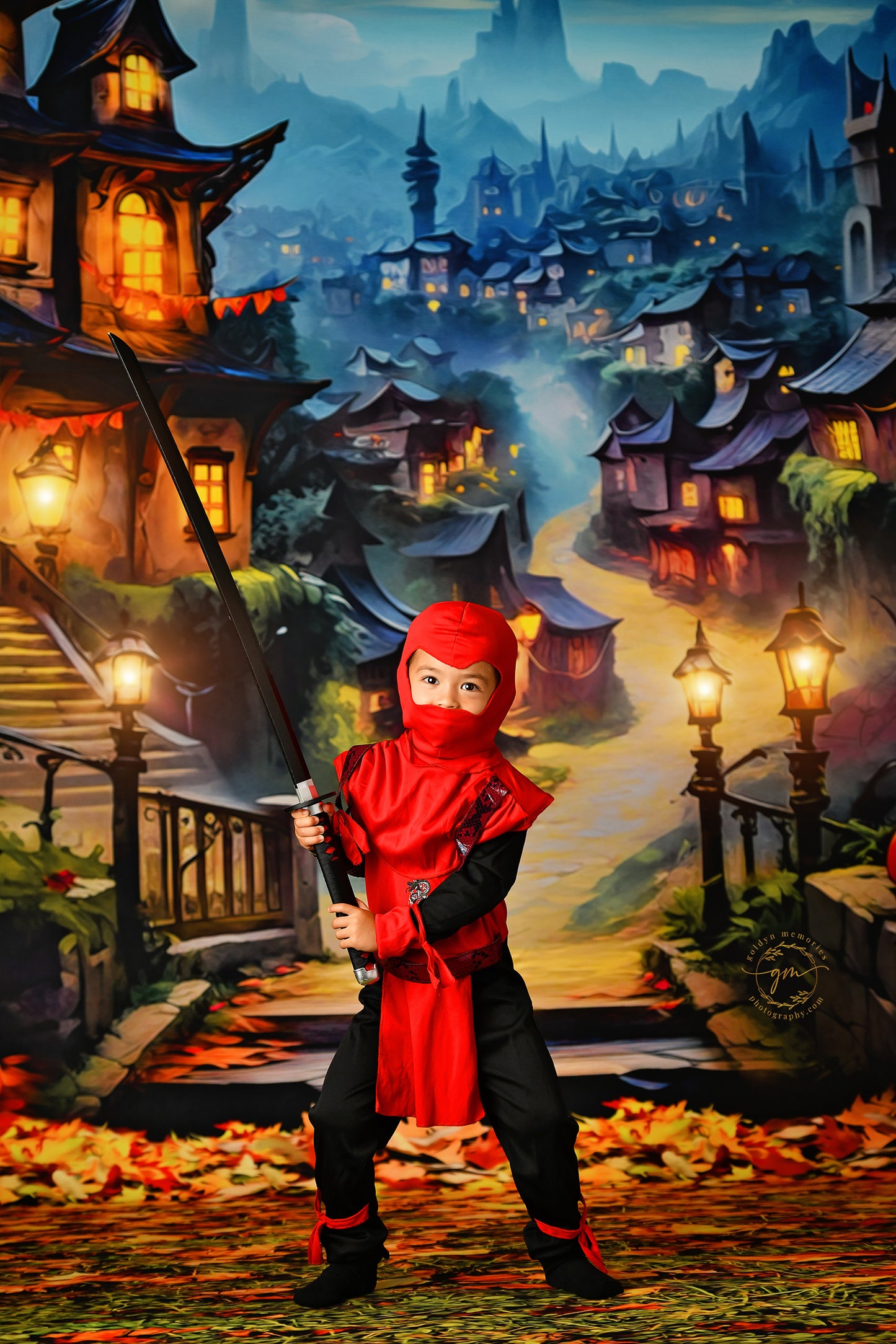 Spooky Town- No Lights - With Sweep Option