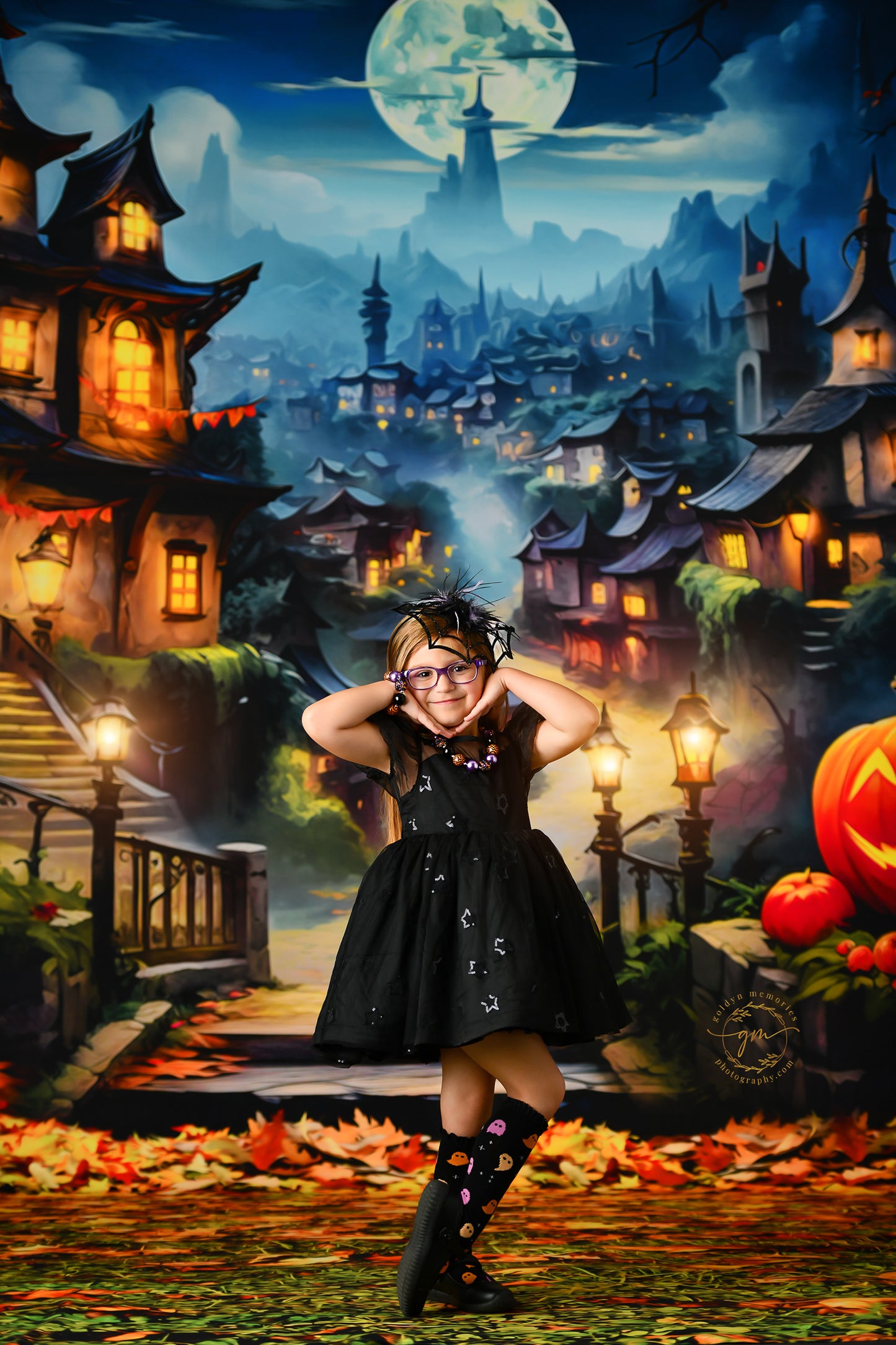 Spooky Town- No Lights - With Sweep Option