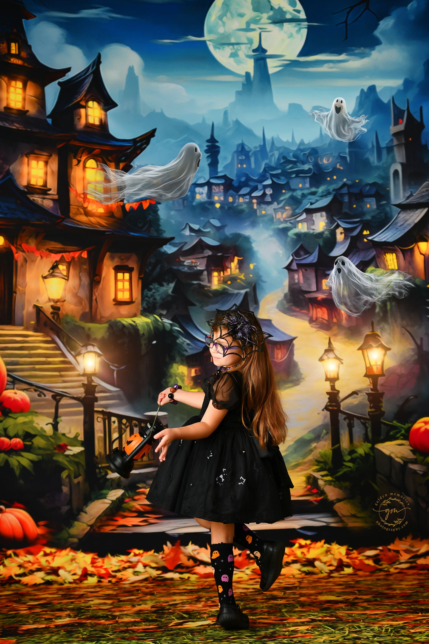 Spooky Town- No Lights - With Sweep Option