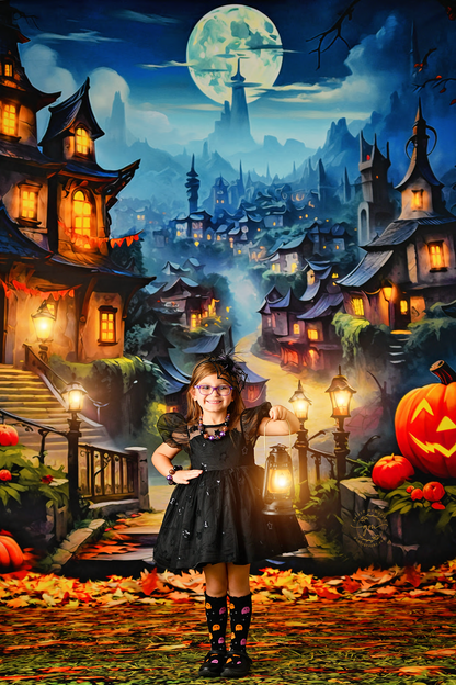 Spooky Town- No Lights - With Sweep Option