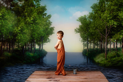 Spring at the Lake 2pc Set