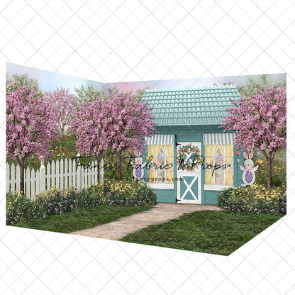 Spring in Bloom Bunny House Room