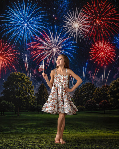 Stars, Stripes & Sparkles - With Sweep Option