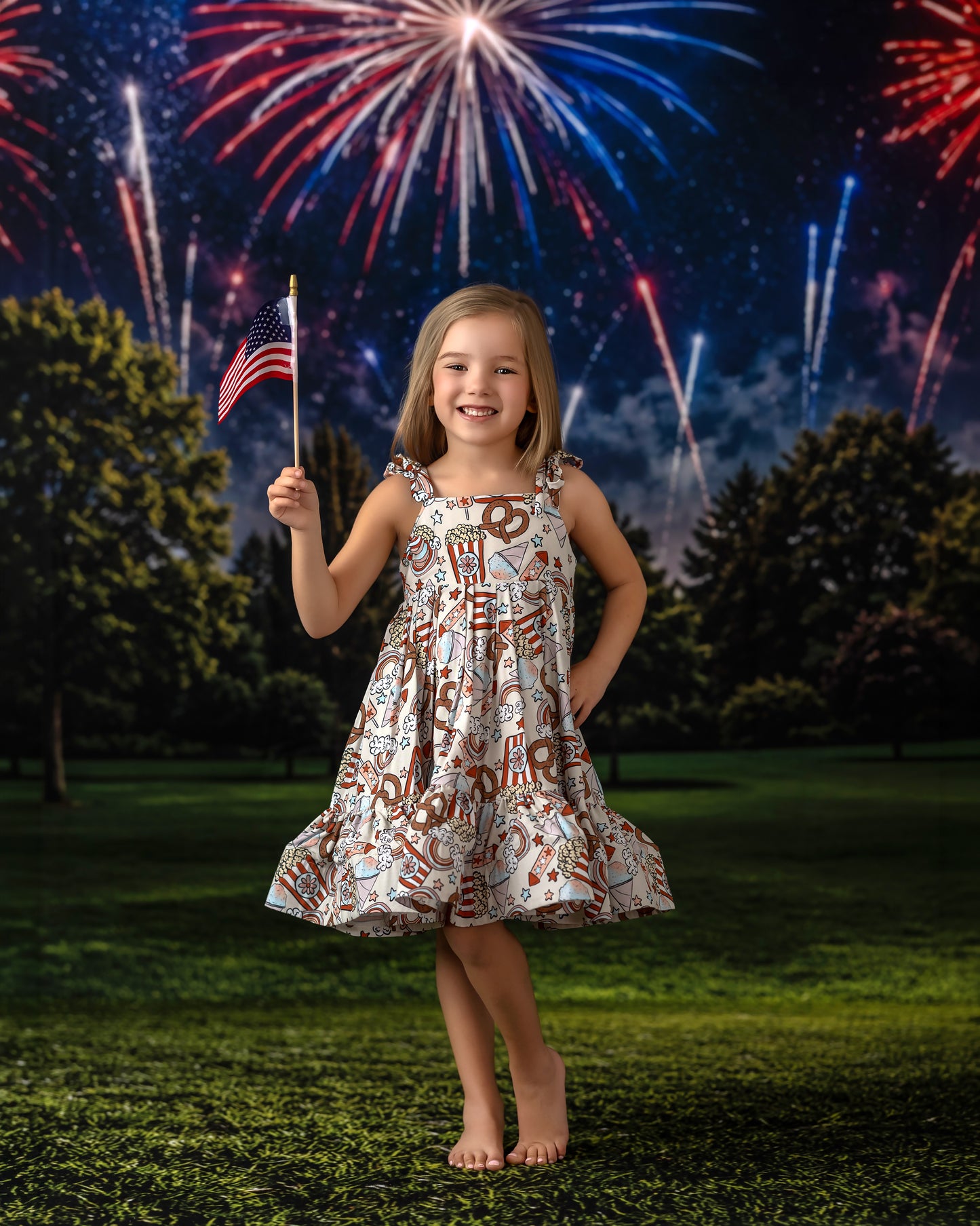Stars, Stripes & Sparkles - With Sweep Option