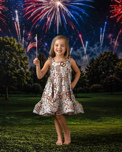 Stars, Stripes & Sparkles - With Sweep Option