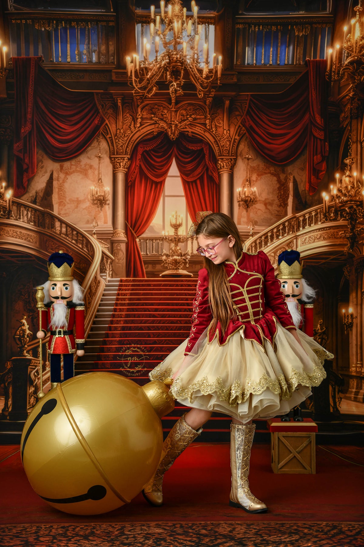 Enchanted Ballroom Stairs - With Sweep Option