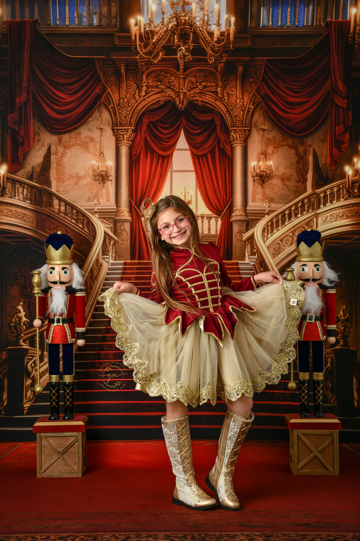 Enchanted Ballroom Stairs - With Sweep Option