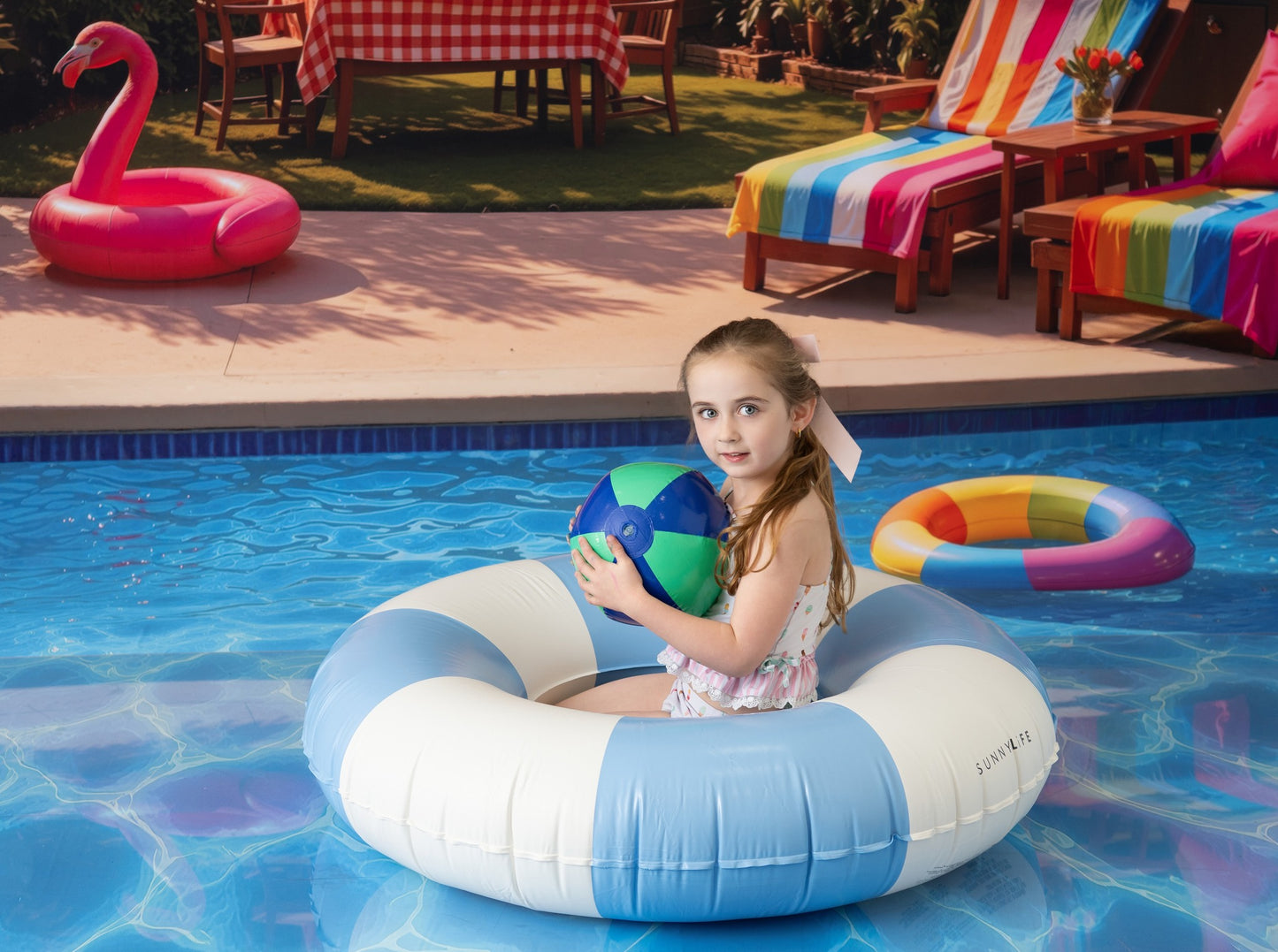Sunny Swim Club - With Sweep Option