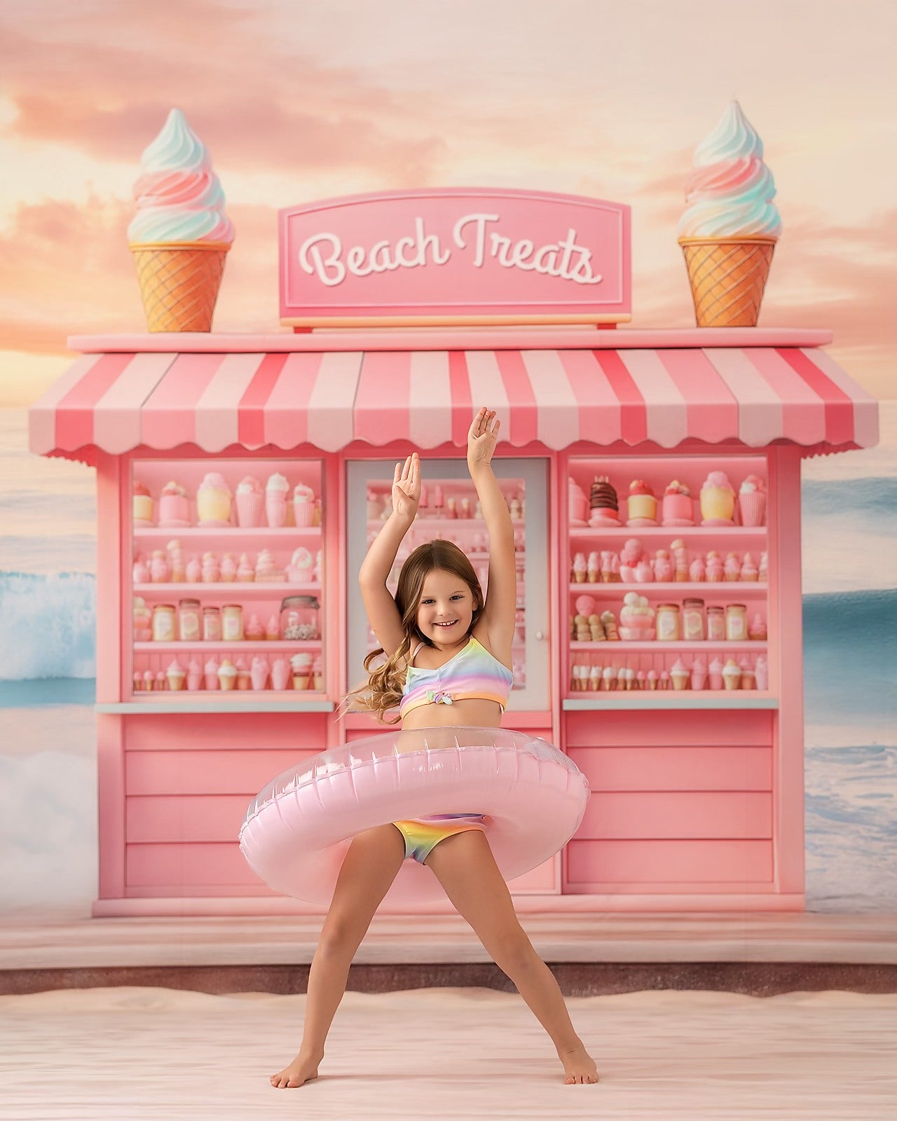 Sunset Sweets Shack - With Sweep Option