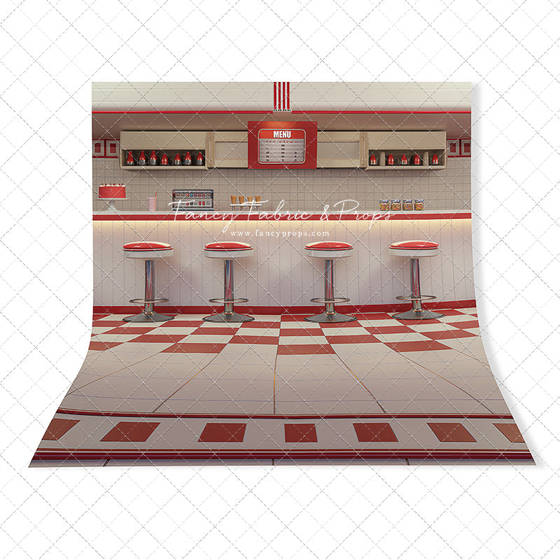 Cherry Cream Diner - With Sweep Option